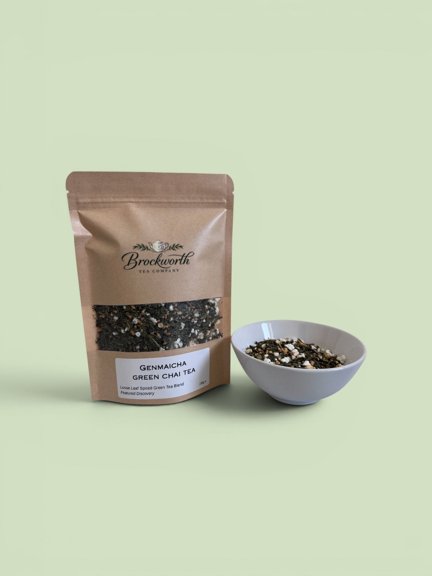 Japanese Genmaicha Green Chai - Brockworth Tea Company