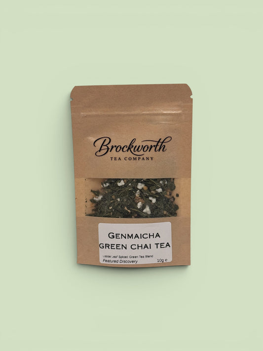 Japanese Genmaicha Green Chai - 10g Sampler - Brockworth Tea Company