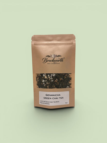 Japanese Genmaicha Green Chai - Brockworth Tea Company