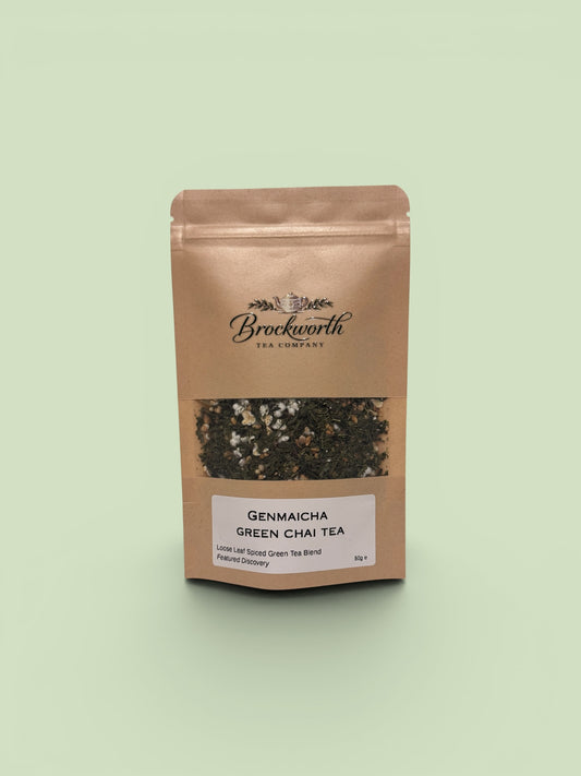 Japanese Genmaicha Green Chai - Brockworth Tea Company