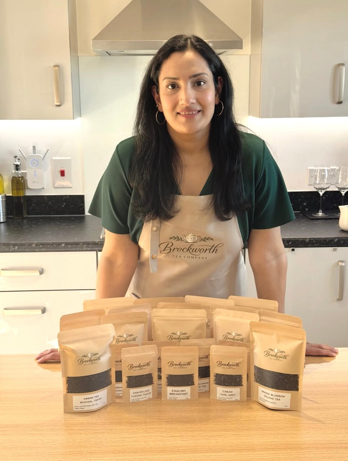 Founder of Brockworth Tea Company
