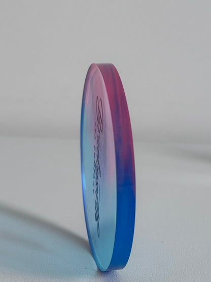 Hand - made Colourful Resin Coaster - Brockworth Tea Company